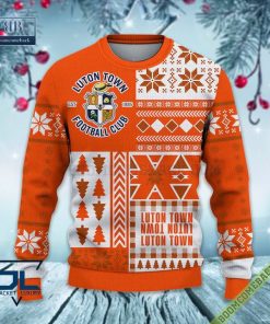 luton town ugly christmas sweater christmas jumper 3 BhwZG