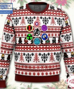 Marvel Avengers Symbols Ugly Christmas Sweater