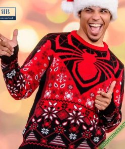 Marvel Spider-Man Ugly Christmas Sweater Gift For Adult And Kid