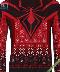 marvel spider man ugly christmas sweater gift for adult and kid 7 vgwjp