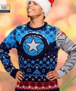 Marvel The Winter Soldier Ugly Chrismas Sweater