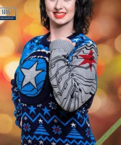marvel the winter soldier ugly chrismas sweater 7 gQzvo
