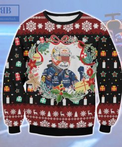 Max Verstappen Christmas Circle Ugly Christmas Sweater