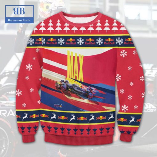 Max Verstappen Ugly Christmas Sweater