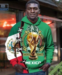 mexico flag national soccer team world cup 2022 3d sweater and hoodie t shirt 13 Y41Gz