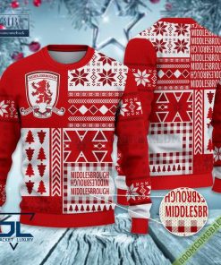Middlesbrough Ugly Christmas Sweater, Christmas Jumper