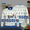 Miller High Life Santa Hat Christmas Ugly Christmas Sweater Hoodie Zip Hoodie Bomber Jacket