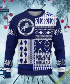 millwall ugly christmas sweater christmas jumper 3 SC5GX