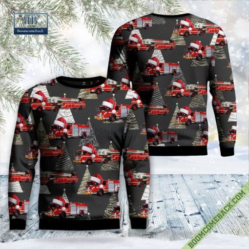Minneapolis Fire Department Christmas Sweater Jumper