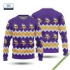 Minnesota Vikings Christmas Grinch Sweater Jumper