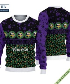Minnesota Vikings Christmas Knitted Sweater Jumper
