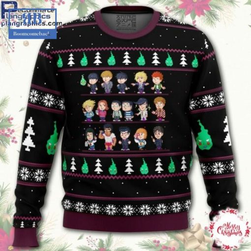 Mob Psycho 100 Sprites Ugly Christmas Sweater