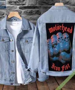 motorhead iron fist album cover denim jacket 2 IK8Oh