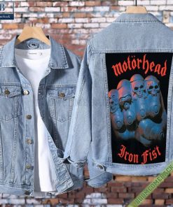 motorhead iron fist album cover denim jacket 4 HqmXU