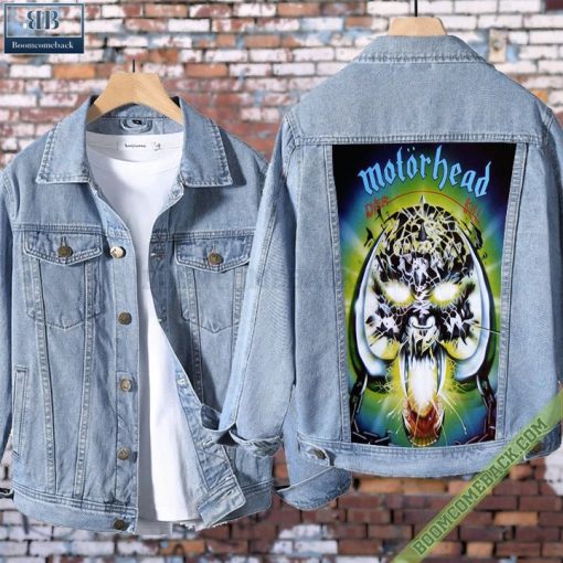 Motorhead Overkill Album Cover Denim Jacket