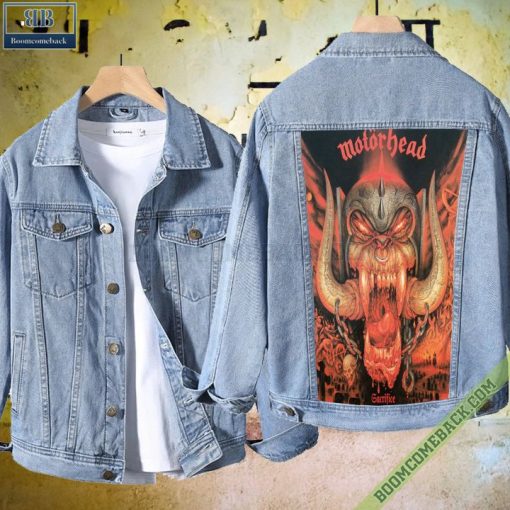 Motorhead Sacrifice Album Cover Denim Jacket
