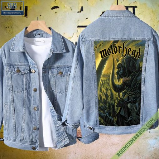 Motorhead We Are Motorhead Album Cover Denim Jacket