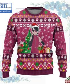 Naruto Sarada Uchiha Ugly Christmas Sweater
