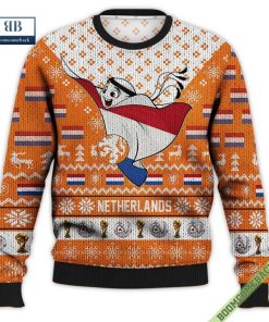 netherlands world cup 2022 qatar champions ugly christmas sweater 3 k7rdT