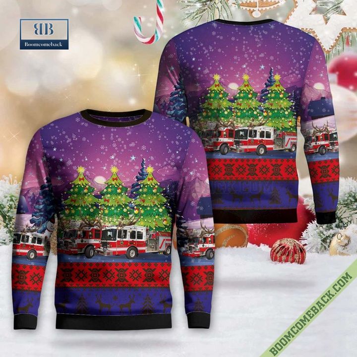 New Hampshire, Sunapee Fire Department Ugly Christmas Sweater