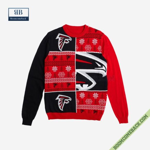 NFL Atlanta Falcons Big Logo Ugly Christmas Sweater