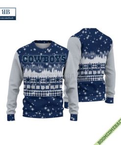 NFL Dallas Cowboys Christmas Forrest Ugly Sweater