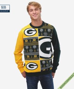 NFL Green Bay Packers Big Logo Ugly Christmas Sweater