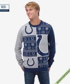 NFL Indianapolis Colts Big Logo Ugly Christmas Sweater