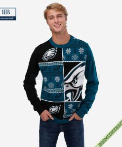NFL Philadelphia Eagles Big Logo Ugly Christmas Sweater