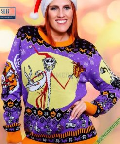 nightmare before christmas 3d ugly sweater gift for adult and kid 5 9XKZm