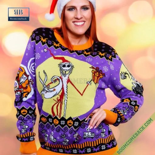 Nightmare Before Christmas 3D Ugly Sweater Gift For Adult And Kid