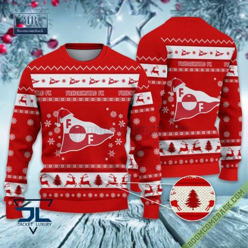 Fredrikstad FK Ugly Christmas Sweater Jumper