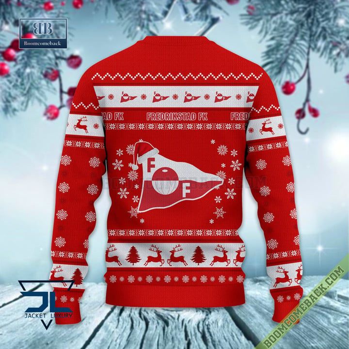 Fredrikstad FK Ugly Christmas Sweater Jumper