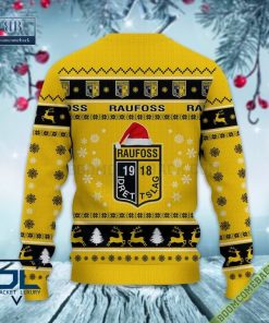 norwegian first division raufoss il ugly christmas sweater jumper 5 F4crY