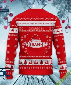 norwegian first division sk brann ugly christmas sweater jumper 5 o6ao9