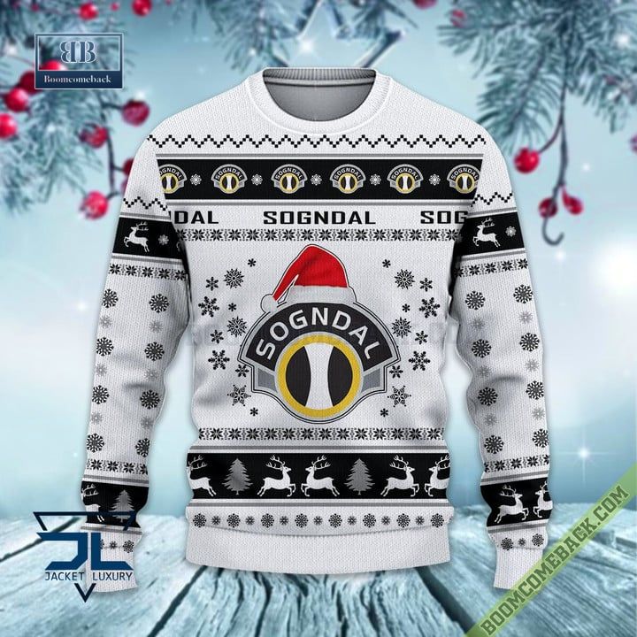 Sogndal Fotball Ugly Christmas Sweater Jumper