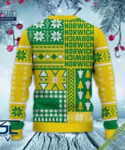 norwich city ugly christmas sweater christmas jumper 5 Vsu5W