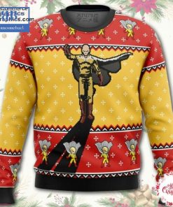 One Punch Man Saitama Shadow Ugly Christmas Sweater