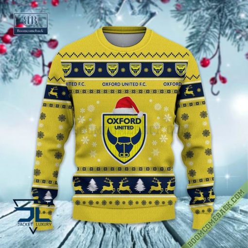 Oxford United FC Trending Ugly Christmas Sweater