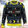 Pac-Man Ready For Christmas Ugly Christmas Sweater