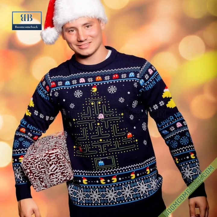Pac Man Nintendo Ugly Christmas Sweater