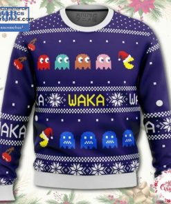 Pac-Man Waka Ugly Christmas Sweater
