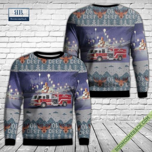 Patagonia Volunteer Fire Department Ugly Christmas Sweater