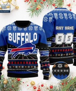 Personalized Buffalo Bills NFL Stadium Christmas Sweater