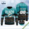 Philadelphia Eagles Custom Name Number Xmas Sweater