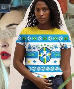 personalized world cup 2022 brazil soccer ugly christmas 3d sweater 5 EH4ko