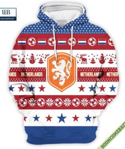 personalized world cup 2022 netherlands soccer ugly christmas 3d sweater hoodie t shirt 11 MYEN5