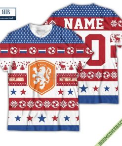 personalized world cup 2022 netherlands soccer ugly christmas 3d sweater hoodie t shirt 15 JhHqx