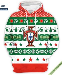 personalized world cup 2022 portugal soccer ugly christmas 3d sweater 15 zjNqC