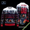 Pesonalized Minnesota Vikings Snow Custom Name And Number Ugly Christmas Sweater